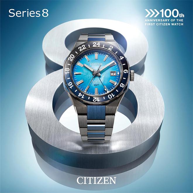 城Series 8 880纪念版机械表上市K8凯发天生赢家优雅蓝灰“芯”动百年 西铁(图4)