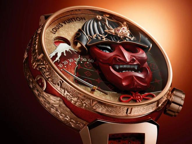 Tambour Bushido动偶腕表新表 LV再次挑战传统制表工艺推出全新